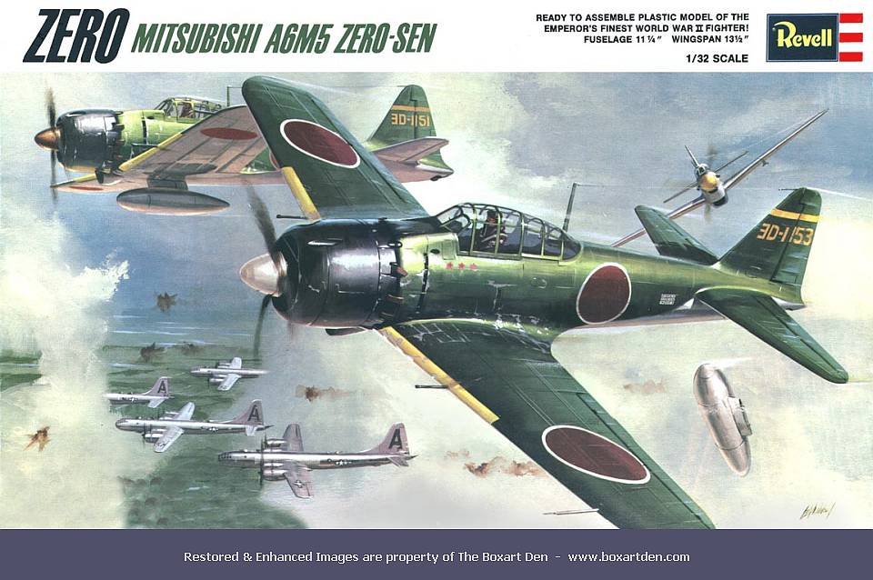 航空機・ヘリコプター Mitsubishi A6M5 Zero-Sen 1/72 Revell Revell Mitsubishi A6M5 Zero-Sen